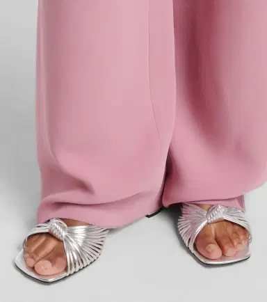 Valentino Garavani Annet metallic leather sandals | Thumbnail 5