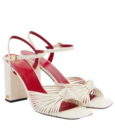 Valentino Garavani Annet leather slingback sandals | Thumbnail 1 Valentino Garavani Annet leather slingback sandals | Thumbnail 1