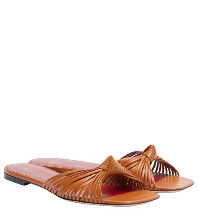 Valentino Garavani Annet leather slides