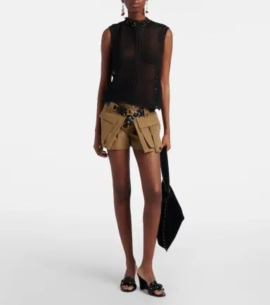 Isabel Marant Anee embellished leather wedge mules | Thumbnail 5 Isabel Marant Anee embellished leather wedge mules | Thumbnail 5