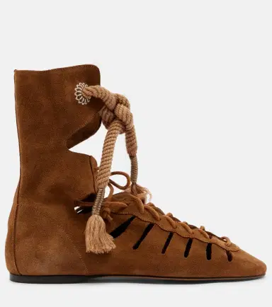 Isabel Marant Liade suede lace-up ankle boots | Thumbnail 2 Isabel Marant Liade suede lace-up ankle boots | Thumbnail 2