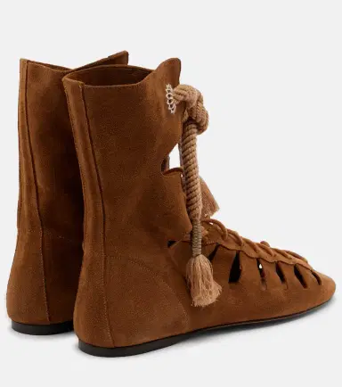 Isabel Marant Liade suede lace-up ankle boots | Thumbnail 4 Isabel Marant Liade suede lace-up ankle boots | Thumbnail 4