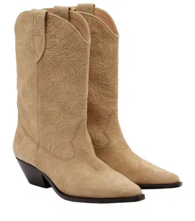 Isabel Marant Duerto suede cowboy boots | Thumbnail 1