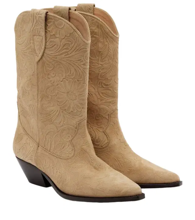 Isabel Marant Duerto suede cowboy boots