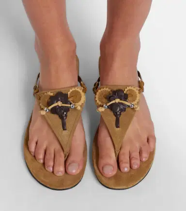 Isabel Marant Elato suede thong sandals | Thumbnail 6 Isabel Marant Elato suede thong sandals | Thumbnail 6