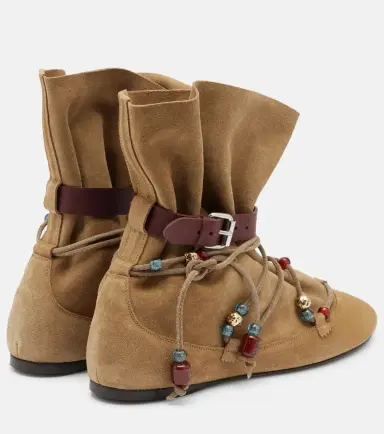 Isabel Marant Letiz suede ankle boots | Thumbnail 3