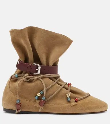 Isabel Marant Letiz suede ankle boots | Thumbnail 4