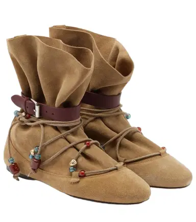 Isabel Marant Letiz suede ankle boots | Thumbnail 1