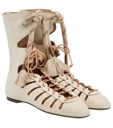 Isabel Marant Liade leather lace-up ankle boots | Thumbnail 1