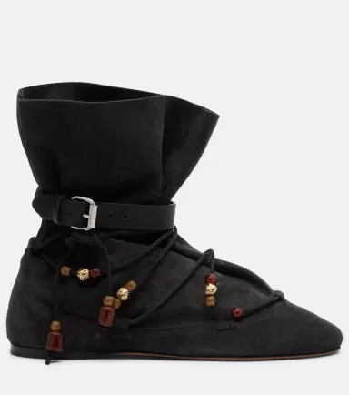 Isabel Marant Letiz suede ankle boots | Thumbnail 2 Isabel Marant Letiz suede ankle boots | Thumbnail 2