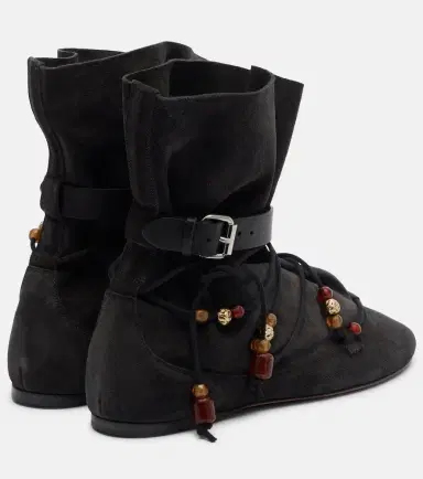 Isabel Marant Letiz suede ankle boots | Thumbnail 4 Isabel Marant Letiz suede ankle boots | Thumbnail 4