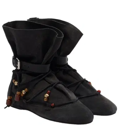 Isabel Marant Letiz suede ankle boots | Thumbnail 1 Isabel Marant Letiz suede ankle boots | Thumbnail 1