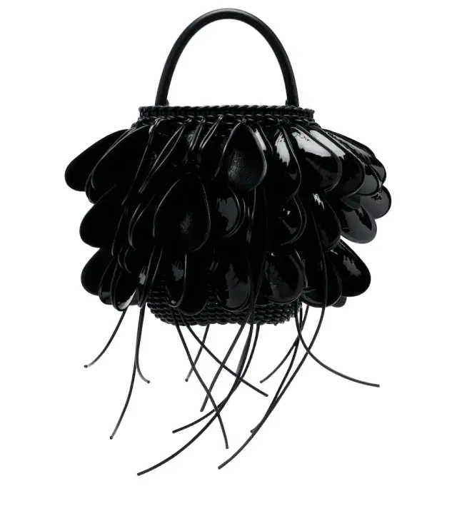 Loewe Shell Small leather bucket bag