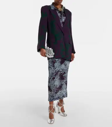 Dries Van Noten Metallic leather mules | Thumbnail 6 Dries Van Noten Metallic leather mules | Thumbnail 6