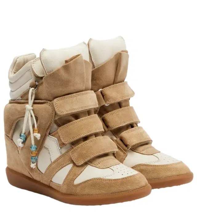 Isabel Marant Bekett suede high-top sneakers