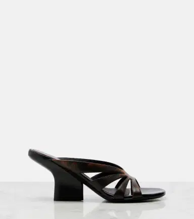 Dries Van Noten Distressed leather mules | Thumbnail 2