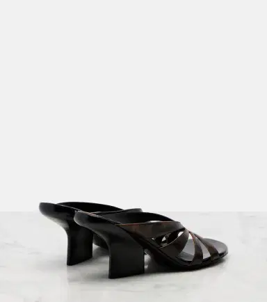 Dries Van Noten Distressed leather mules | Thumbnail 3