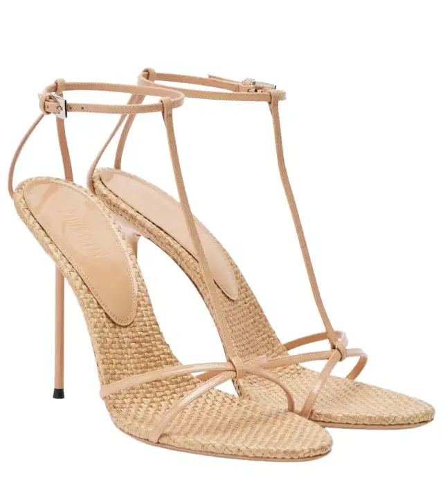 Paris Texas Lidia patent leather sandals