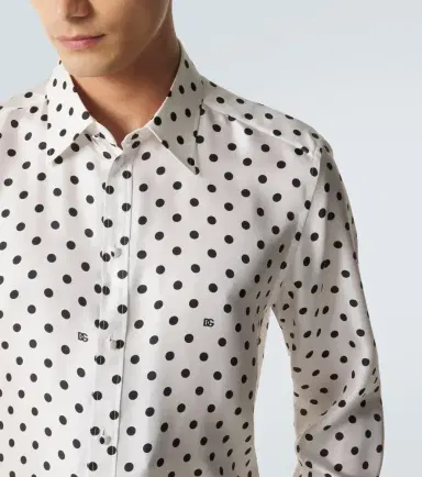 Dolce & Gabbana Polka-dot silk shirt | Thumbnail 3