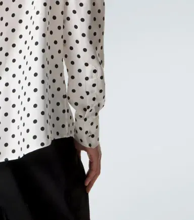 Dolce & Gabbana Polka-dot silk shirt | Thumbnail 4