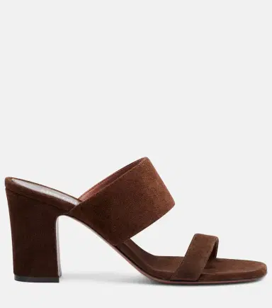 Paris Texas Ava suede mules | Thumbnail 4 Paris Texas Ava suede mules | Thumbnail 4