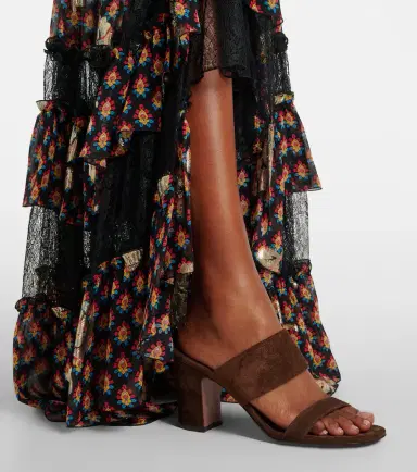 Paris Texas Ava suede mules | Thumbnail 5 Paris Texas Ava suede mules | Thumbnail 5