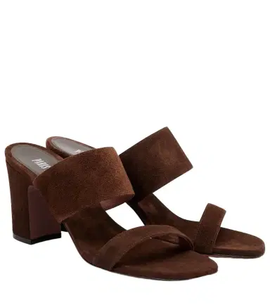 Paris Texas Ava suede mules | Thumbnail 1 Paris Texas Ava suede mules | Thumbnail 1