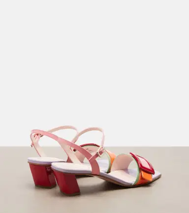 Roger Vivier Belle Vivier patent leather sandals | Thumbnail 2