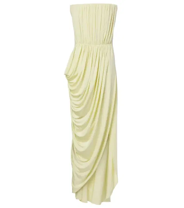 Stella McCartney Crêpe jersey bustier dress
