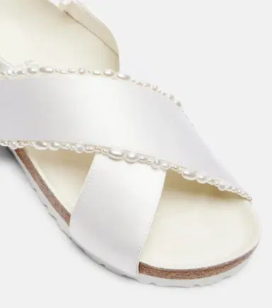 Birkenstock 1774 x Danielle Frankel Tulum embellished satin sandals | Thumbnail 2