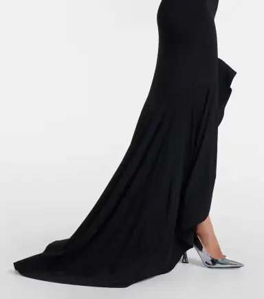 Stella McCartney Crêpe jersey gown | Thumbnail 4
