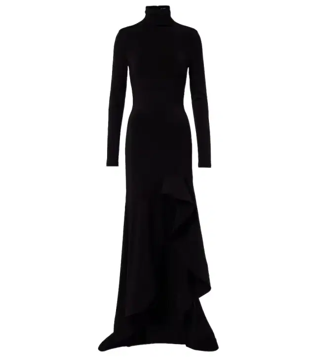 Crêpe jersey gown