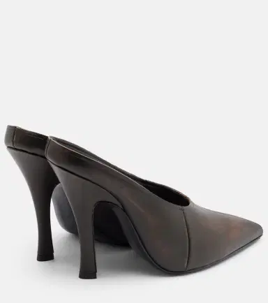 Magda Butrym Leather mules | Thumbnail 3