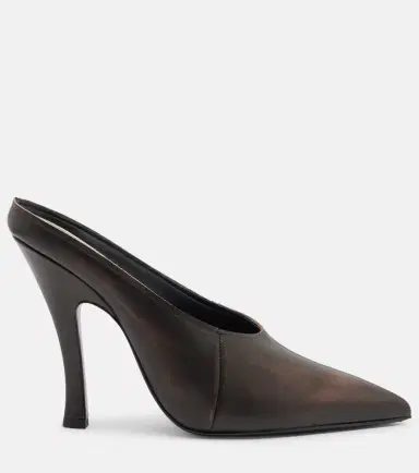 Magda Butrym Leather mules | Thumbnail 4