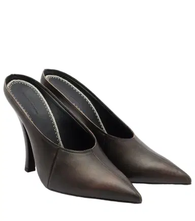 Magda Butrym Leather mules | Thumbnail 1