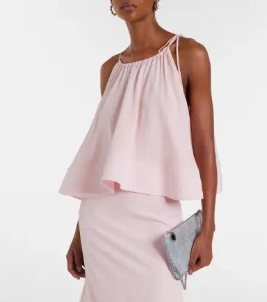 Stella McCartney Silk crop top | Thumbnail 2