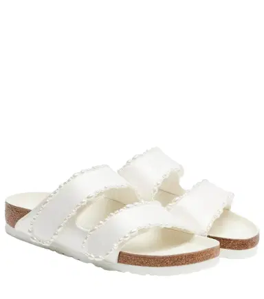 Birkenstock 1774 Arizona embellished satin sandals | Thumbnail 1 Birkenstock 1774 Arizona embellished satin sandals | Thumbnail 1