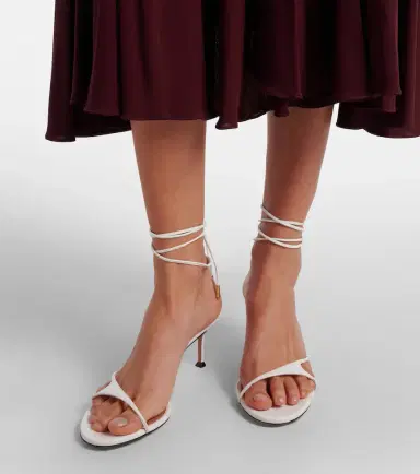 Aquazzura Bikini leather sandals | Thumbnail 5