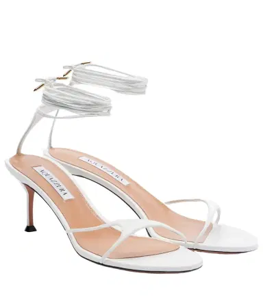 Aquazzura Bikini leather sandals | Thumbnail 1