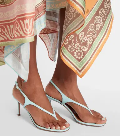 Aquazzura Bikini leather thong sandals | Thumbnail 6 Aquazzura Bikini leather thong sandals | Thumbnail 6