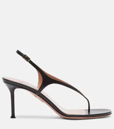 Aquazzura Bikini leather thong sandals | Thumbnail 4 Aquazzura Bikini leather thong sandals | Thumbnail 4