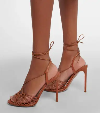 Aquazzura Ritmo leather sandals | Thumbnail 6