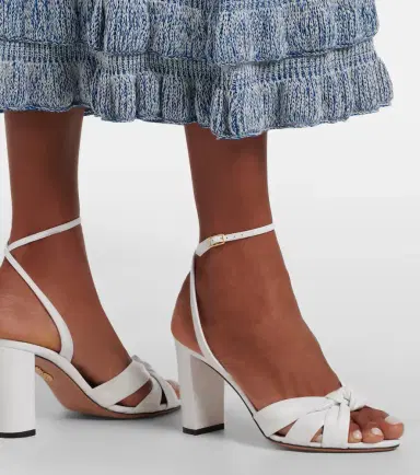 Aquazzura Nina leather sandals | Thumbnail 5 Aquazzura Nina leather sandals | Thumbnail 5