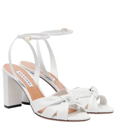 Aquazzura Nina leather sandals | Thumbnail 1 Aquazzura Nina leather sandals | Thumbnail 1