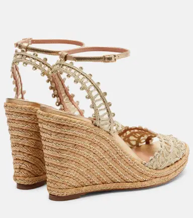 Aquazzura Kahlo espadrille wedges | Thumbnail 4 Aquazzura Kahlo espadrille wedges | Thumbnail 4
