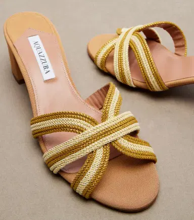 Aquazzura Day Dream woven sandals | Thumbnail 2