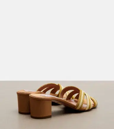 Aquazzura Day Dream woven sandals | Thumbnail 3