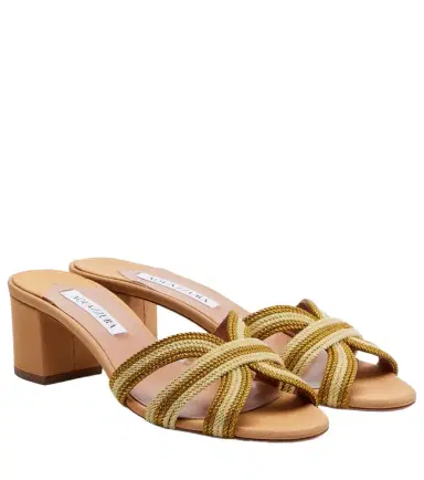 Aquazzura Day Dream woven sandals | Thumbnail 1