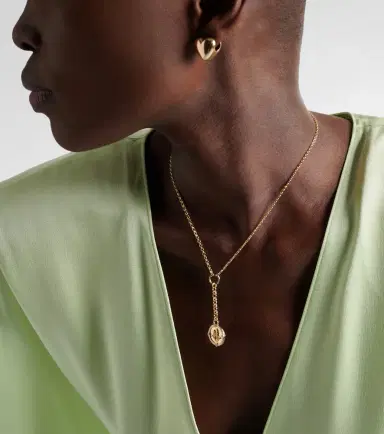 Foundrae Infinite Gratitude 18kt gold pendant necklace with diamonds | Thumbnail 2 Foundrae Infinite Gratitude 18kt gold pendant necklace with diamonds | Thumbnail 2