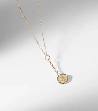 Foundrae Infinite Gratitude 18kt gold pendant necklace with diamonds | Thumbnail 7 Foundrae Infinite Gratitude 18kt gold pendant necklace with diamonds | Thumbnail 7